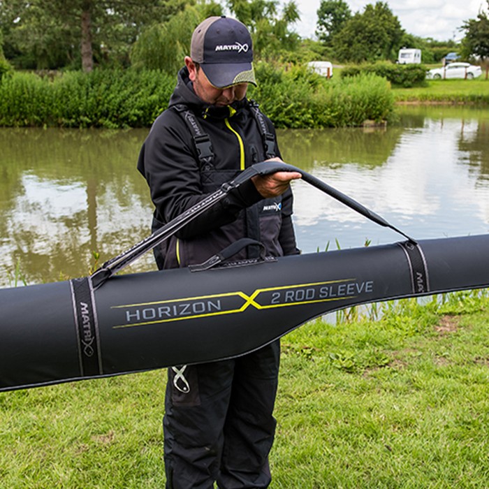 Matrix Horizon X 2 Rod Stiff Fishing Sleeves In Use 4