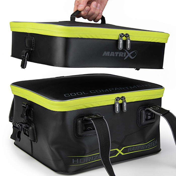 Matrix Horizon X Fishing Bait Bag System Section Removed Example