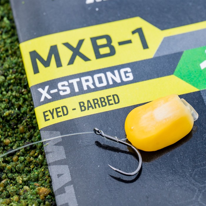 Matrix MXB-1 X-Strong Eyed Barbed Hooks 4
