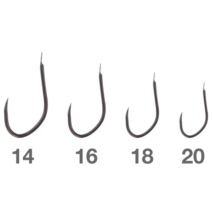 Matrix MXC-1 Medium Spade End Barbless Hook Sizes