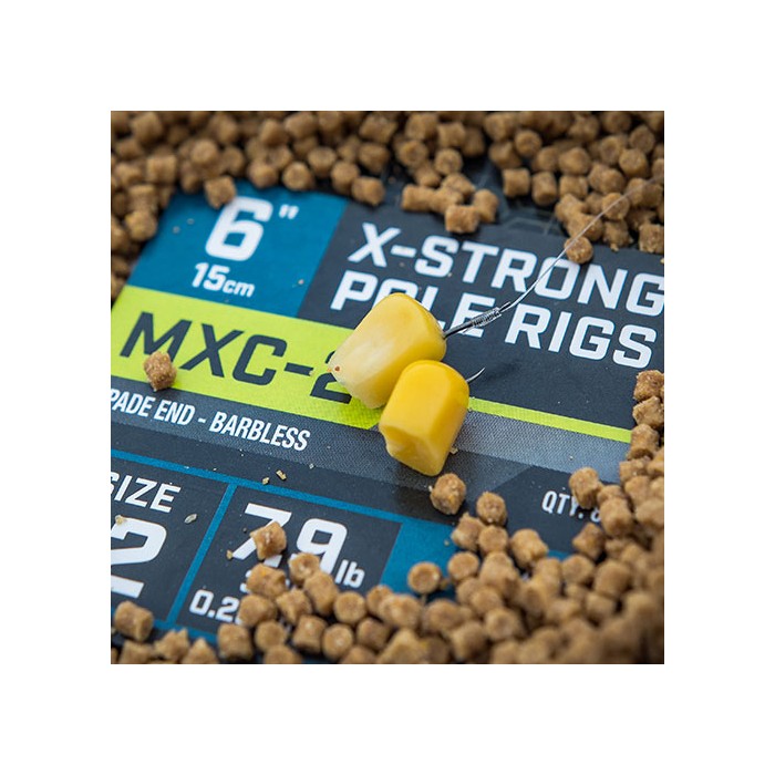 Matrix MXC-2 Spade End Barbless X-Strong Pole Rigs 15cm 3