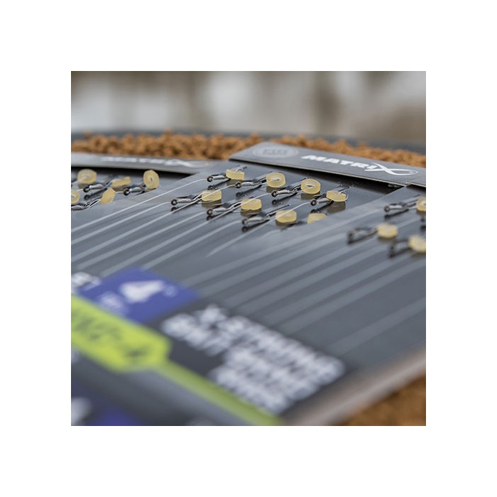 Matrix MXC-4 Eyed Barbless X-Strong Bait Band Rigs 10cm 6