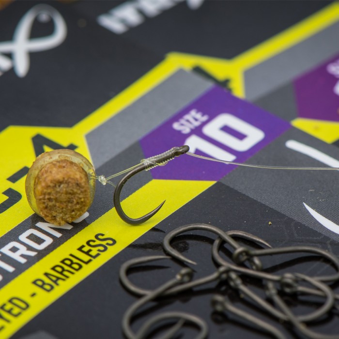 Matrix MXC-4 X-Strong Eyed Barbless Hooks 3