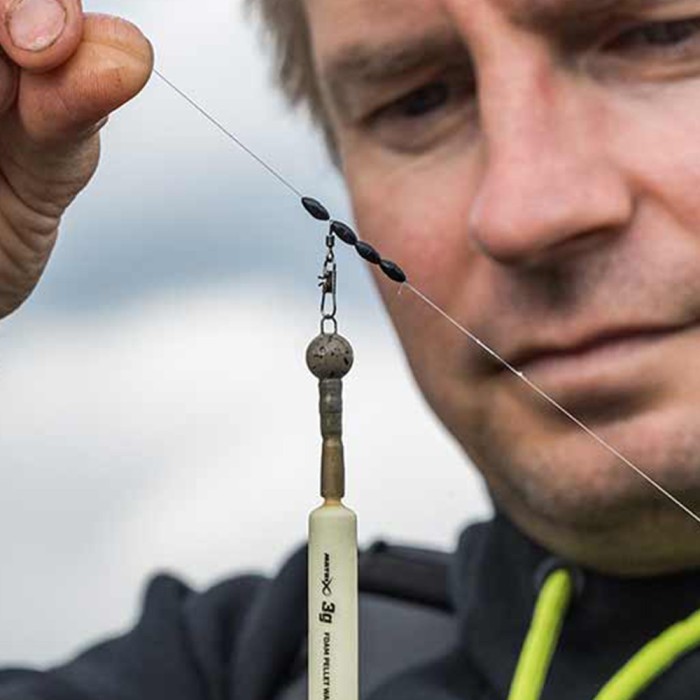 Matrix Pellet Waggler Float Weight In Use