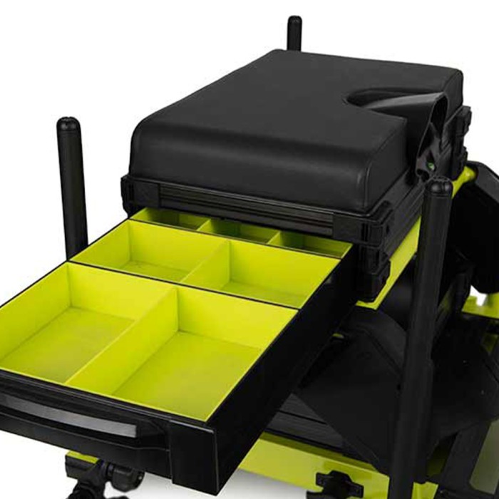 Matrix S25 Pro Seatbox Lime Edition Close Up 3