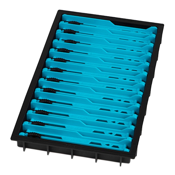 Matrix Shallow Drawer Winder Fishing Tray Light Blue