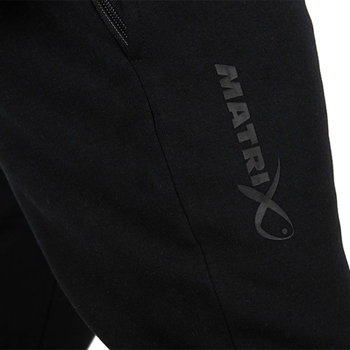 Matrix Sherpa Fishing Joggers Close Up Logo