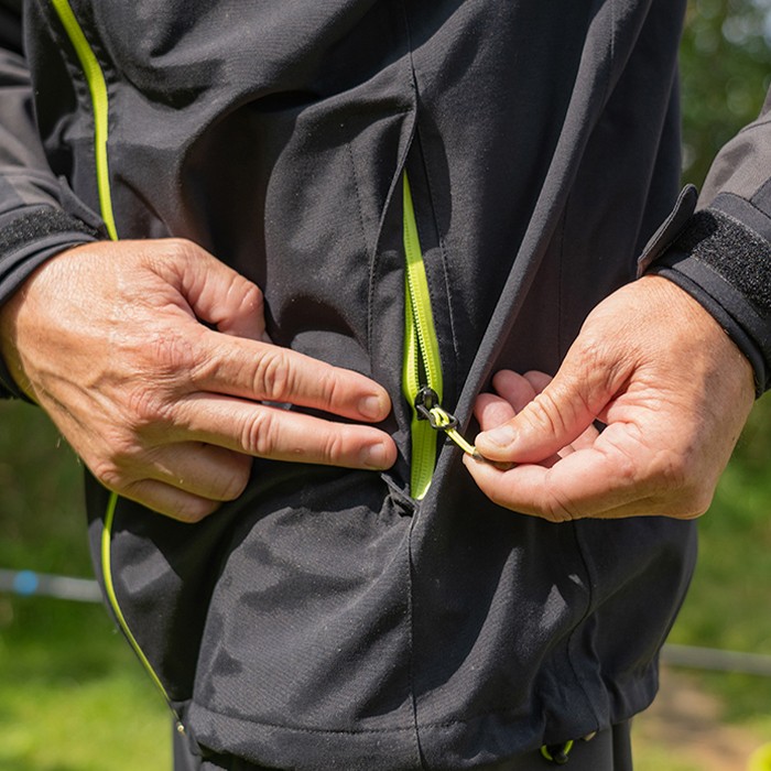 Matrix Tri-Layer Fishing Jacket 25K Zip 2