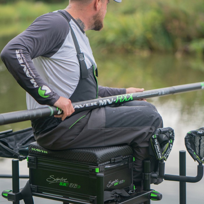 Maver MV-R XX Commercial Fishing Pole Package 16m In Use 1