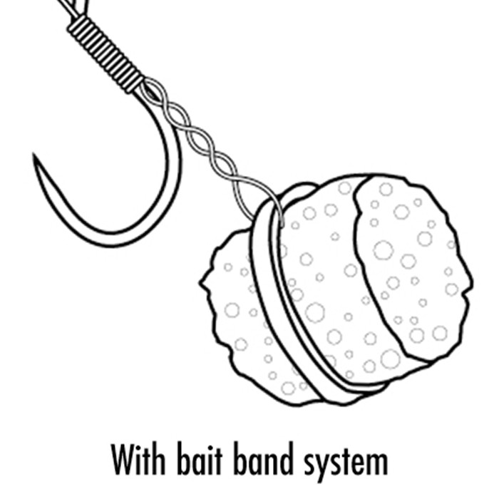 Middy 4 Band Em Method Barbless Hair Rigs