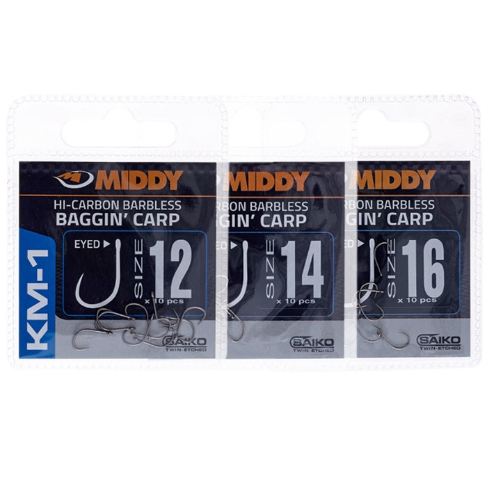 Middy KM-1 Baggin' Carp Hooks Main