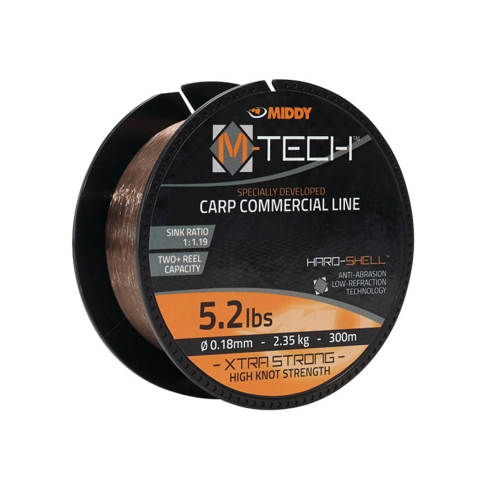 Middy M-Tech Carp Commercial Line 0.18mm 5.2lb
