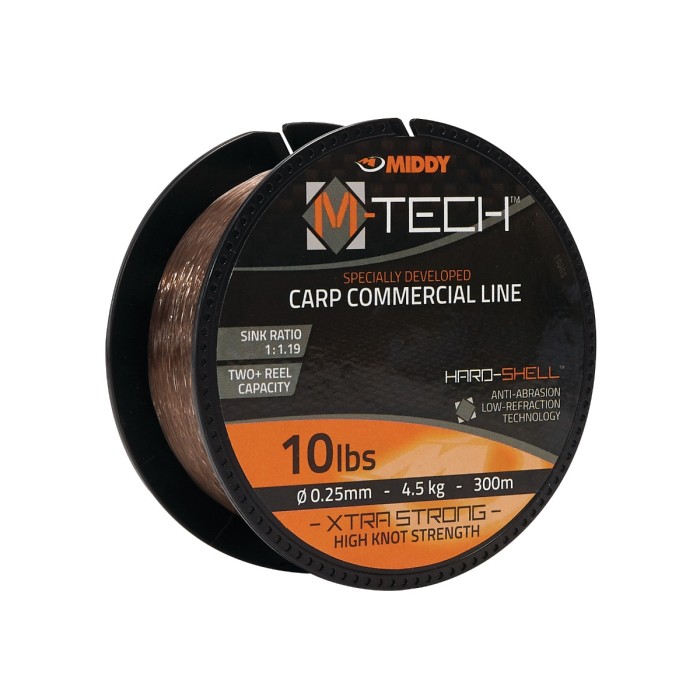 Middy M-Tech Carp Commercial Line 0.25mm 10lb