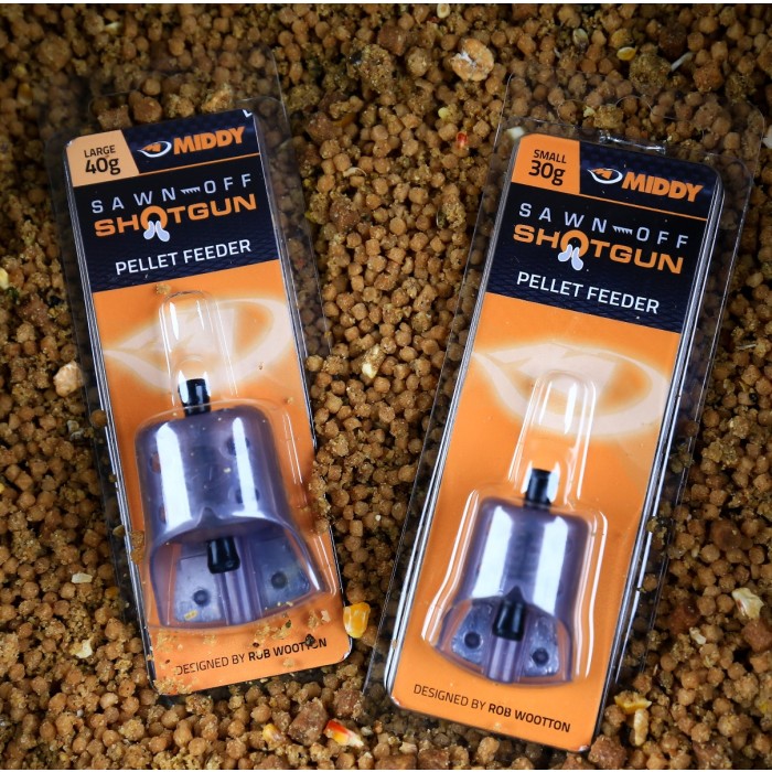 Middy Sawn-Off Shotgun Pellet Feeder Packaging