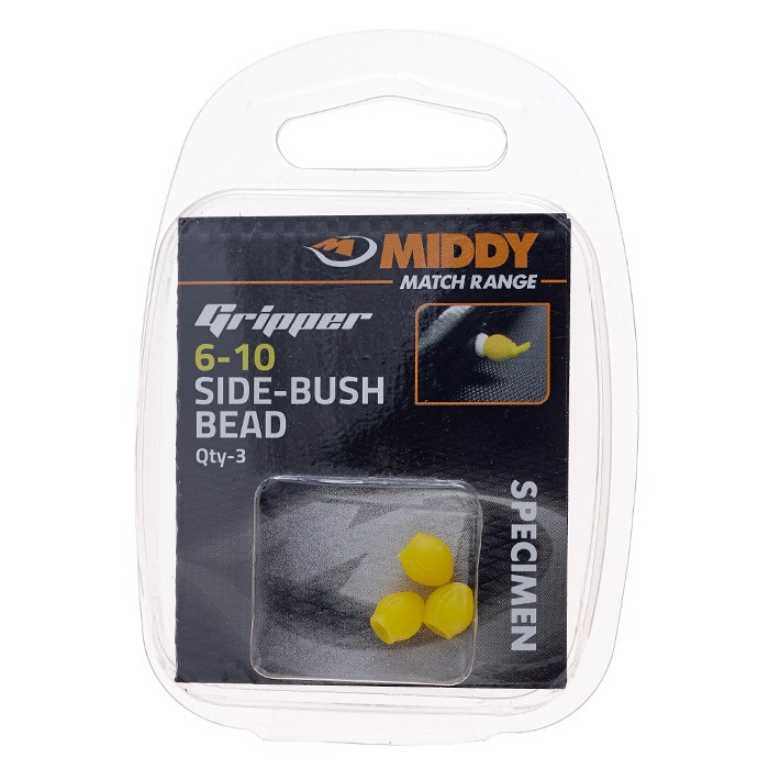 Middy Side-Bush Gripper Bead 6-10 Yellow
