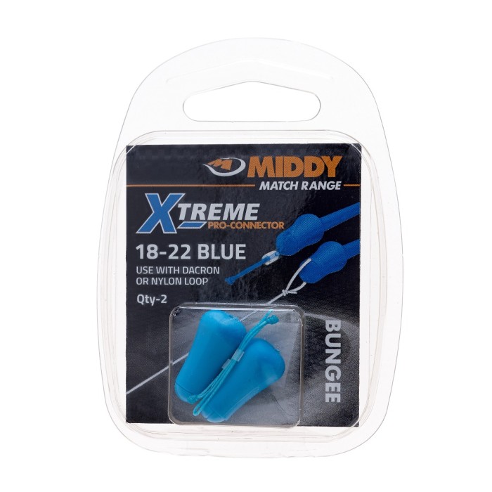 Middy Xtreme Fishing Pro-Connectors 18-22 Blue