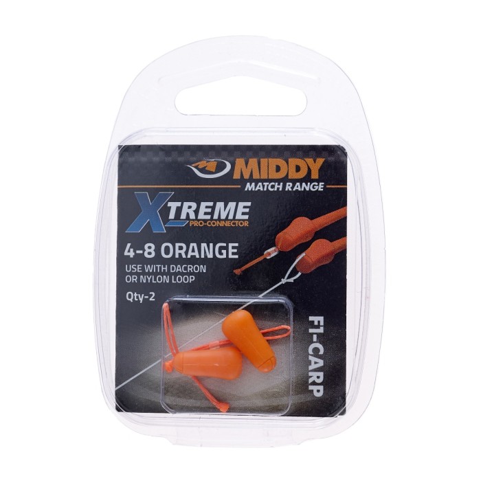 Middy Xtreme Fishing Pro-Connectors 4-8 Orange