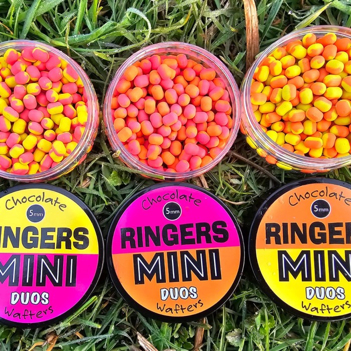 Ringers Mini Duo Wafters 30g - Orange & Pink 1
