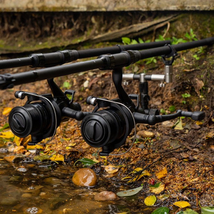 Mitchell Avcet Black Edition Reel With Line In Use