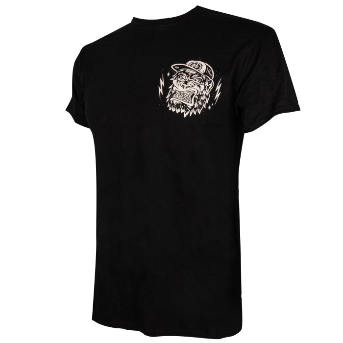 Monkey Climber Ape T-Shirt Black 4