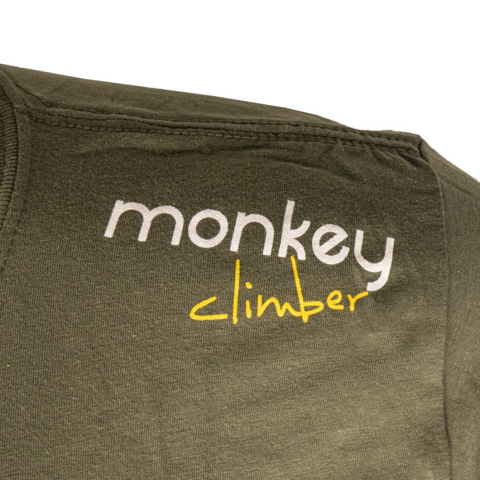 Monkey Climber Streetwise T-Shirt Olive Green Logo