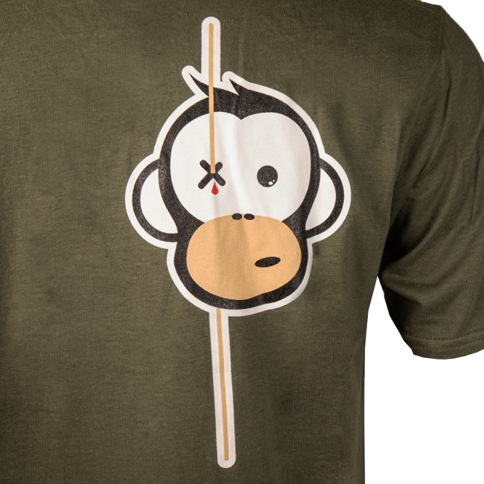 Monkey Climber Streetwise T-Shirt Olive Green 4