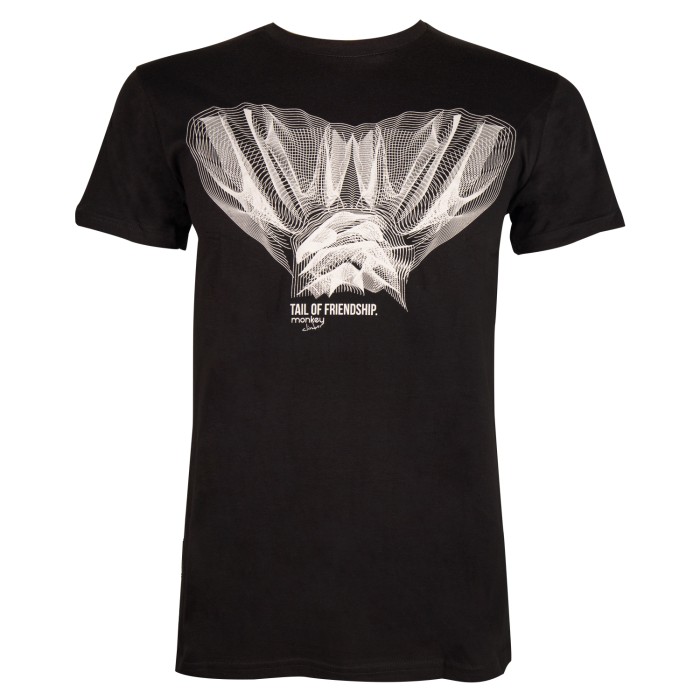 Monkey Climber Tail of Friendship T-Shirt Black