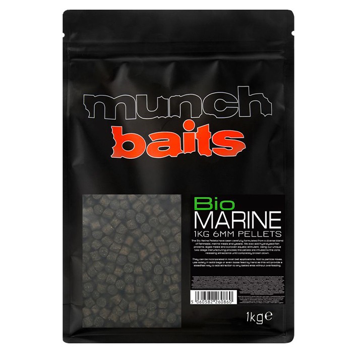 Munch Baits Bio Marine Fishing Pellet