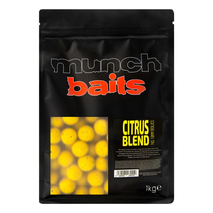 Munch Baits Citrus Blend Boilies 18mm