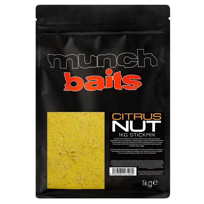 Munch Baits Citrus Nut Stick Fishing Mix 1kg