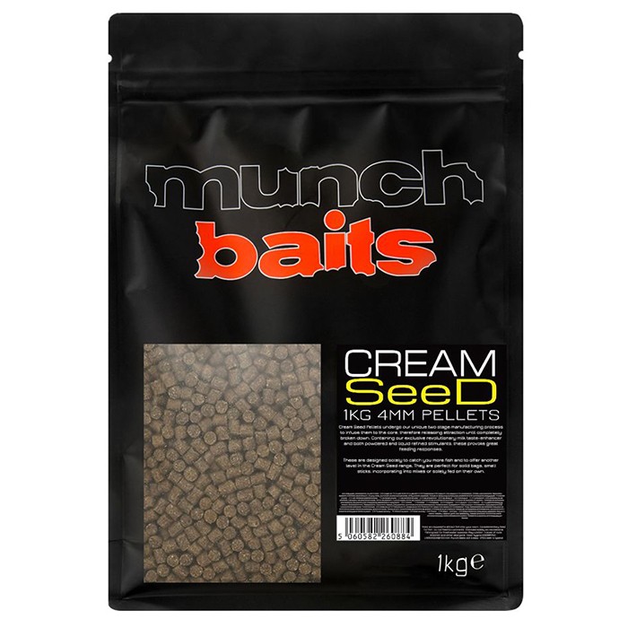 Munch Baits Cream Seed Fishing Pellet