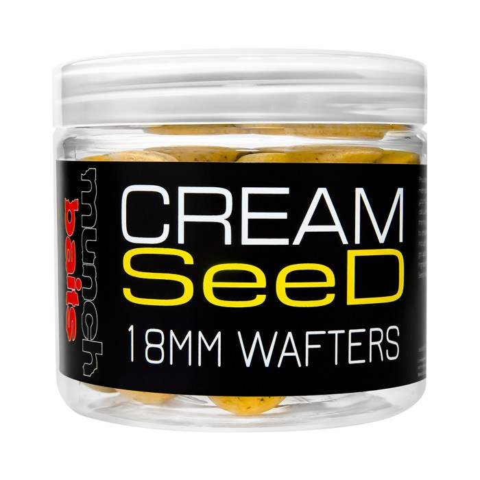 Munch Baits Cream Seed Wafters 18mm