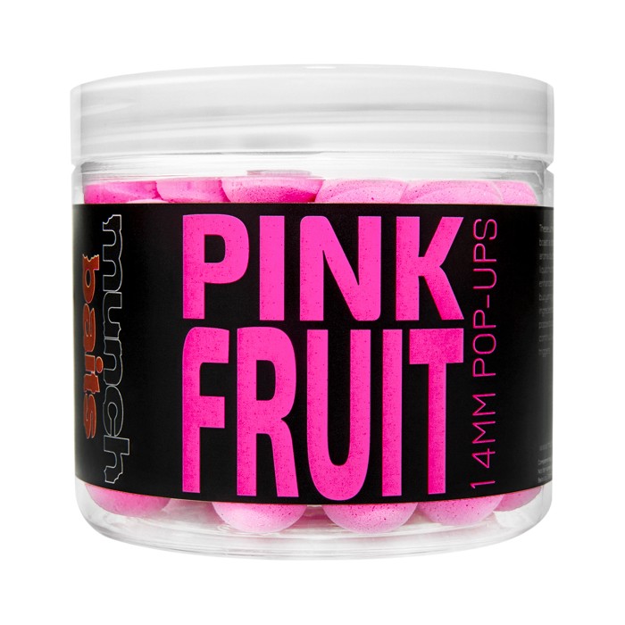 Munch Baits Pink Fruit Pop Ups 14mm