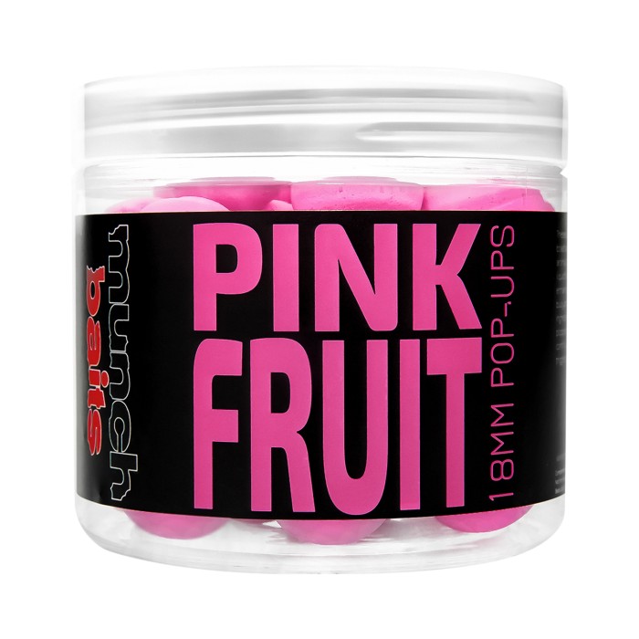 Munch Baits Pink Fruit Pop Ups 18mm