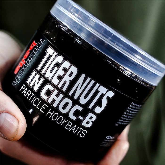 Munch Baits Tiger Nuts in Choc-B Particle Fishing Hookbait 450ml 1