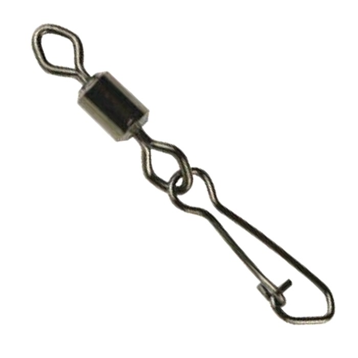 Mustad Rolling Swivel Diamond Eye And Snap Fishing Link