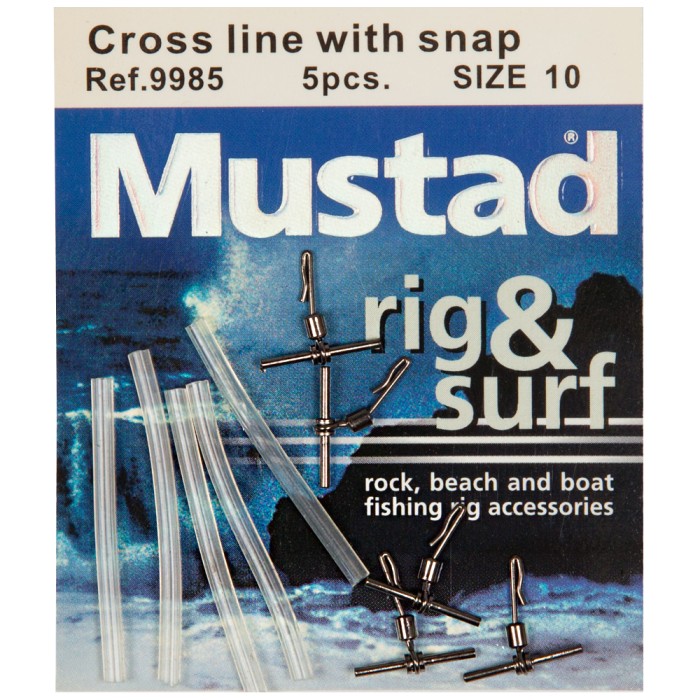 Mustad Crosslink Crimps & Snap Link Tube