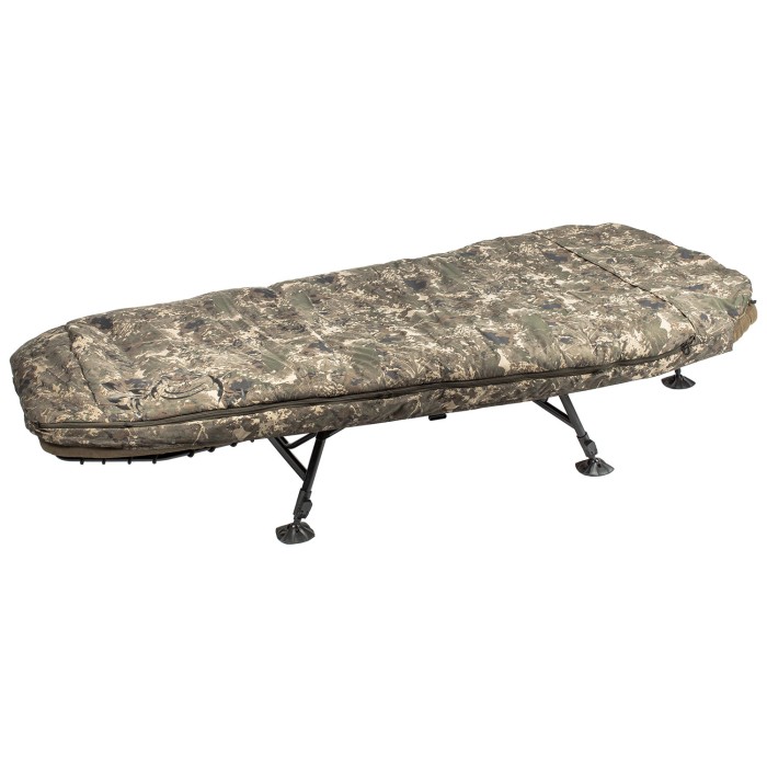 Nash MF60 Indulgence 5 Season Sleep System SS3 Covered