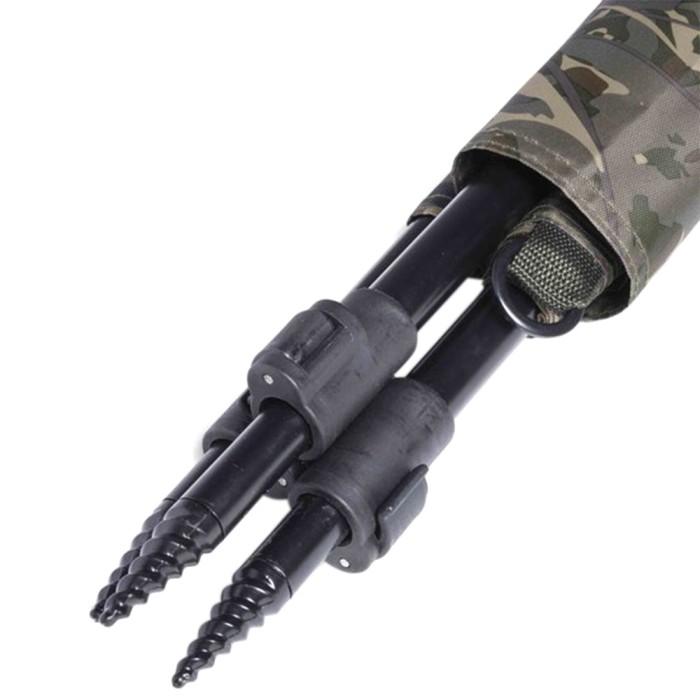 Nash Bank Life Camo Windbreak Close Up 1