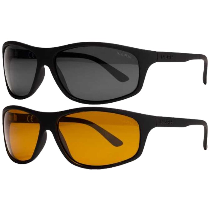 Nash Black Wraps Fishing Sunglasses