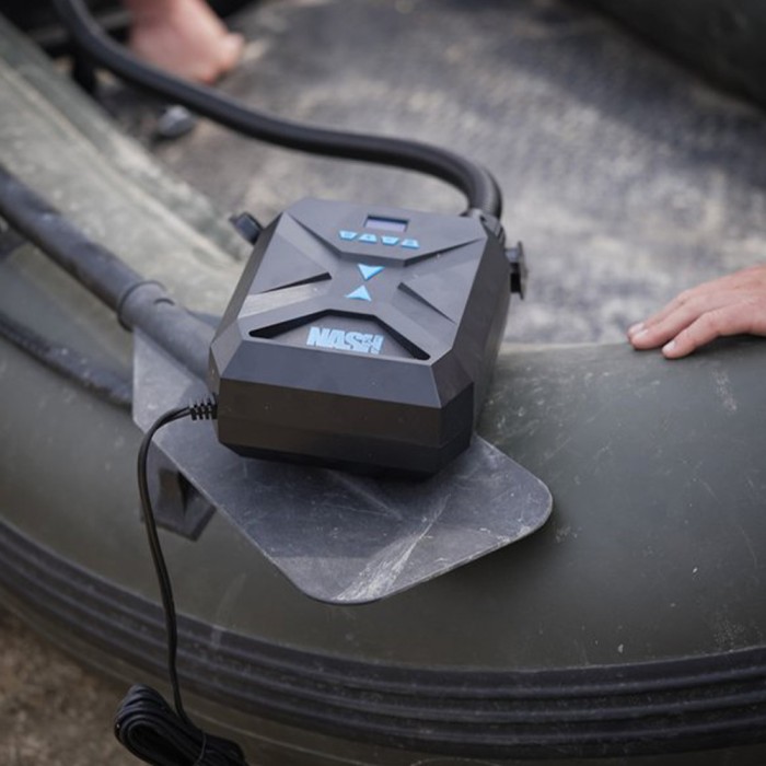 Nash Boat Life Electric Air Pump In Use 1