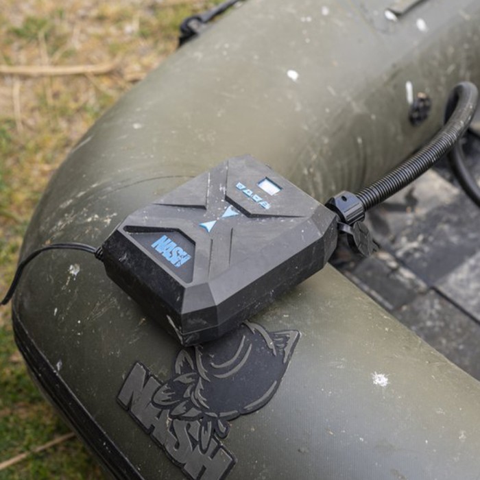 Nash Boat Life Electric Air Pump In Use 2
