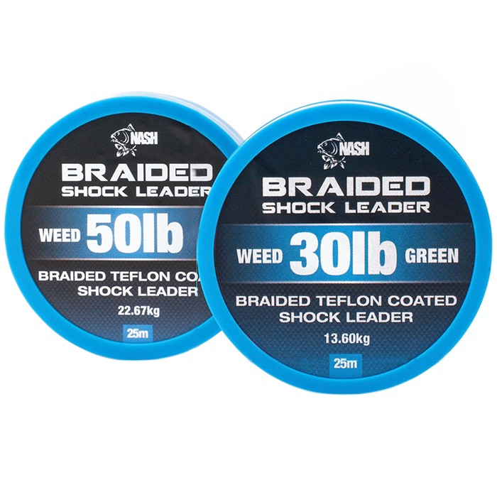Nash Braided Shock Leader 30lb &50lb