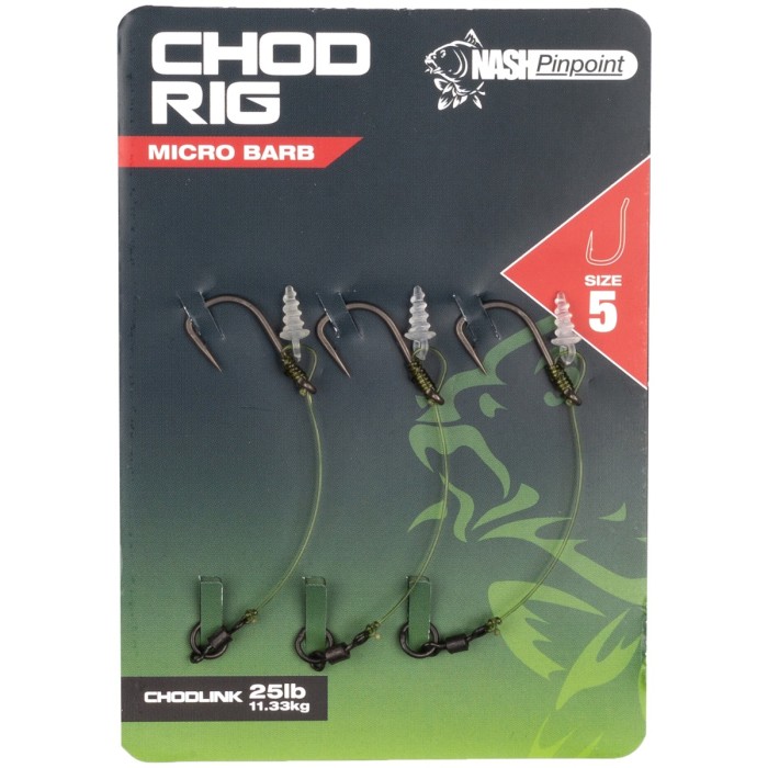Nash Chod Rig Micro Barbed Size 5