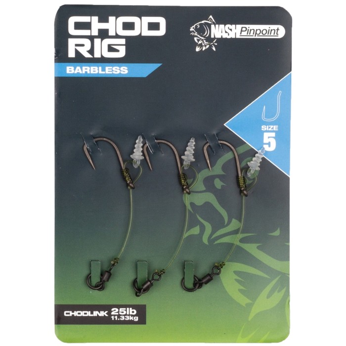 Nash Chod Rig Barbless Size 5