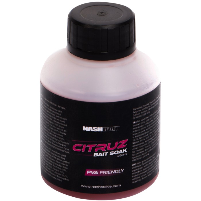Nash Citruz Liquid Bait Soak 250ml