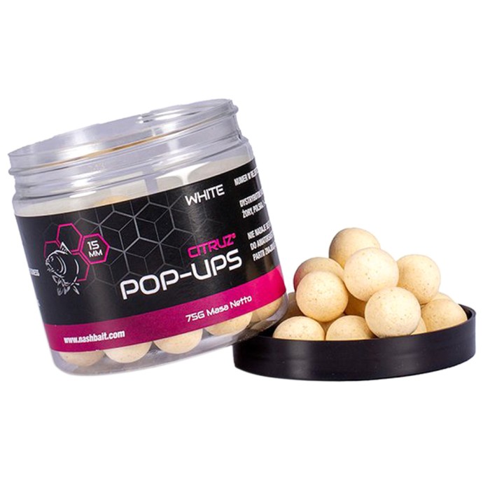 Nash Citruz Pop Ups White 75g 1