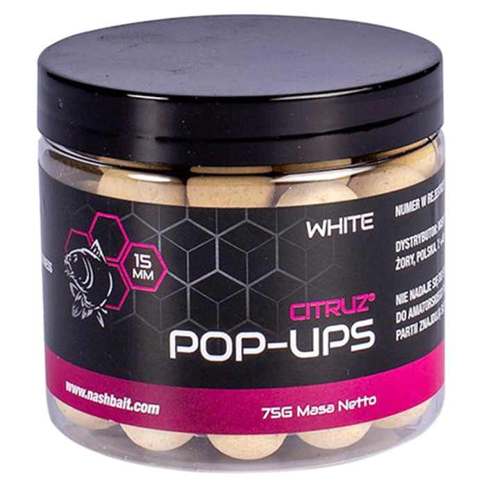Nash Citruz Pop Ups White 75g