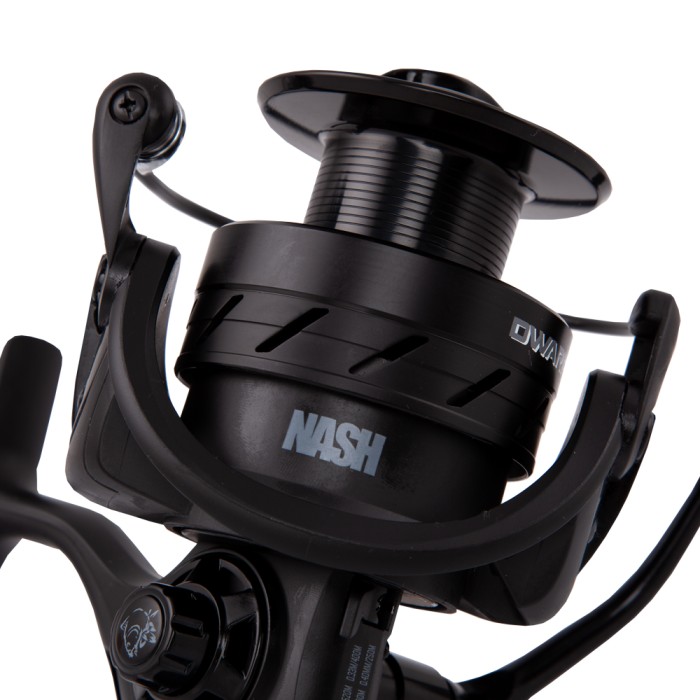 Nash Dwarf Big Pit Compact Fishing Reel Close Up 3