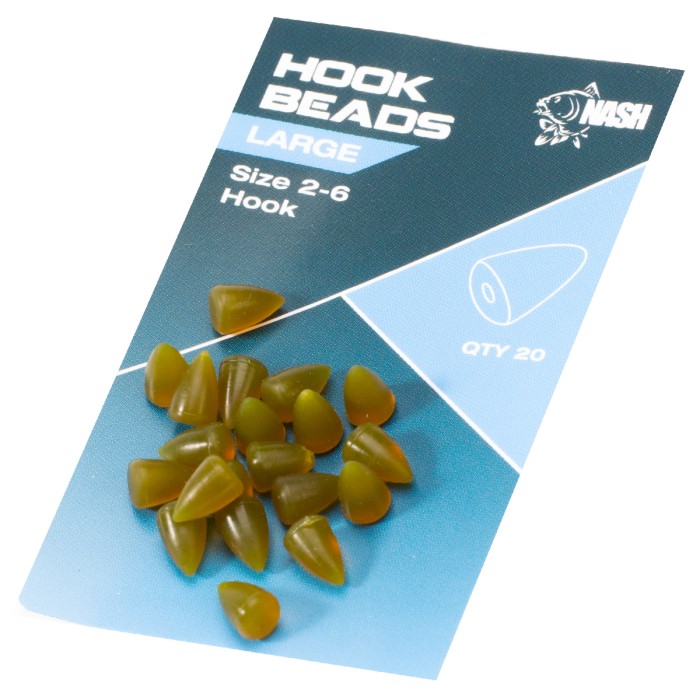 Nash Fishing Hook Beads Size 2-6
